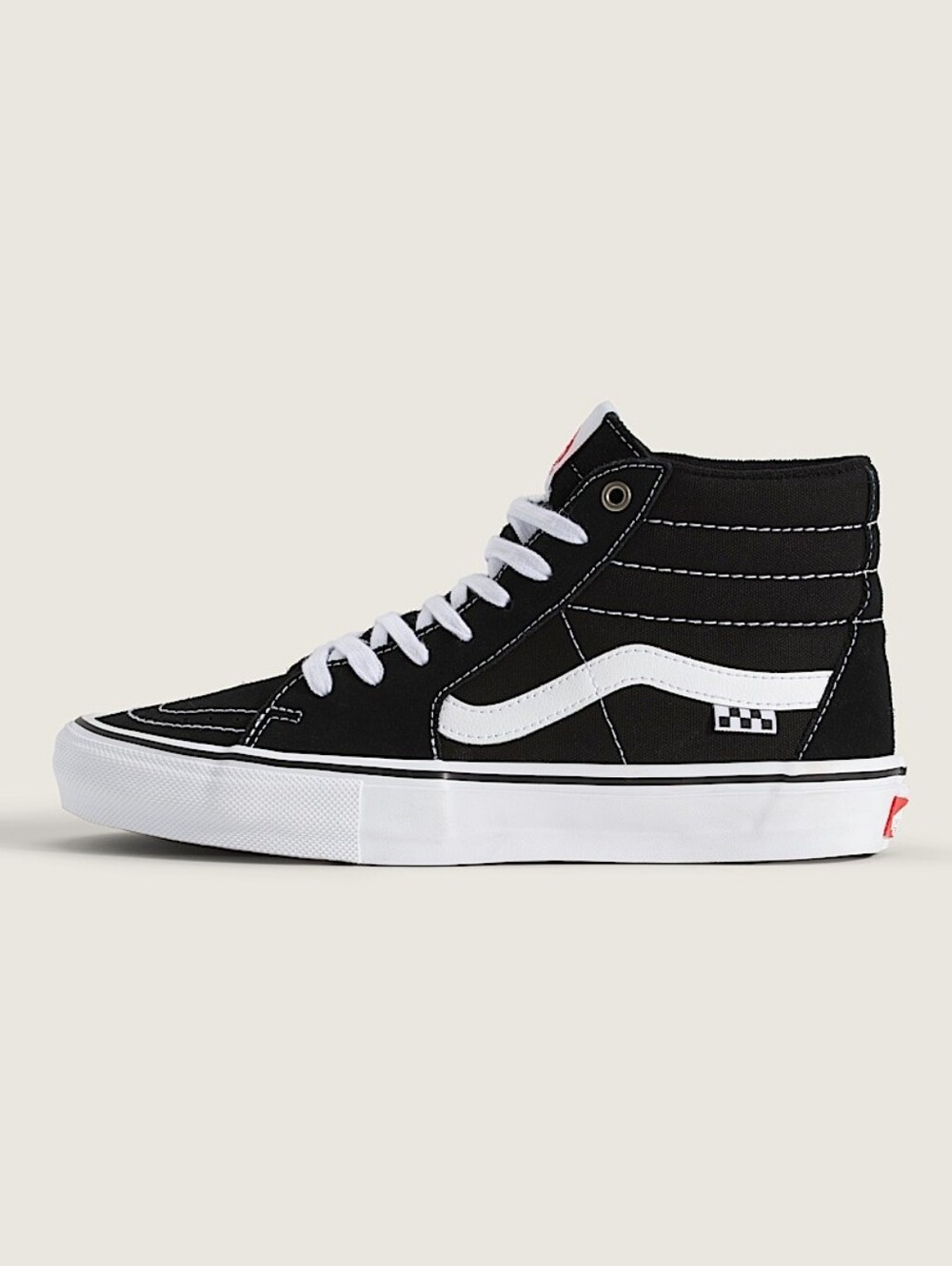 Vans Sk8-Hi Sneakers - Size 6 Mens - Black & White